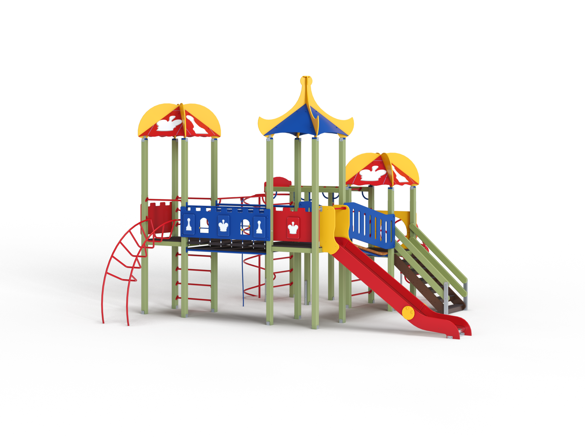 ДИК 3.214-ДЕРЕВО Детский игровой комплекс Н=1500 мм