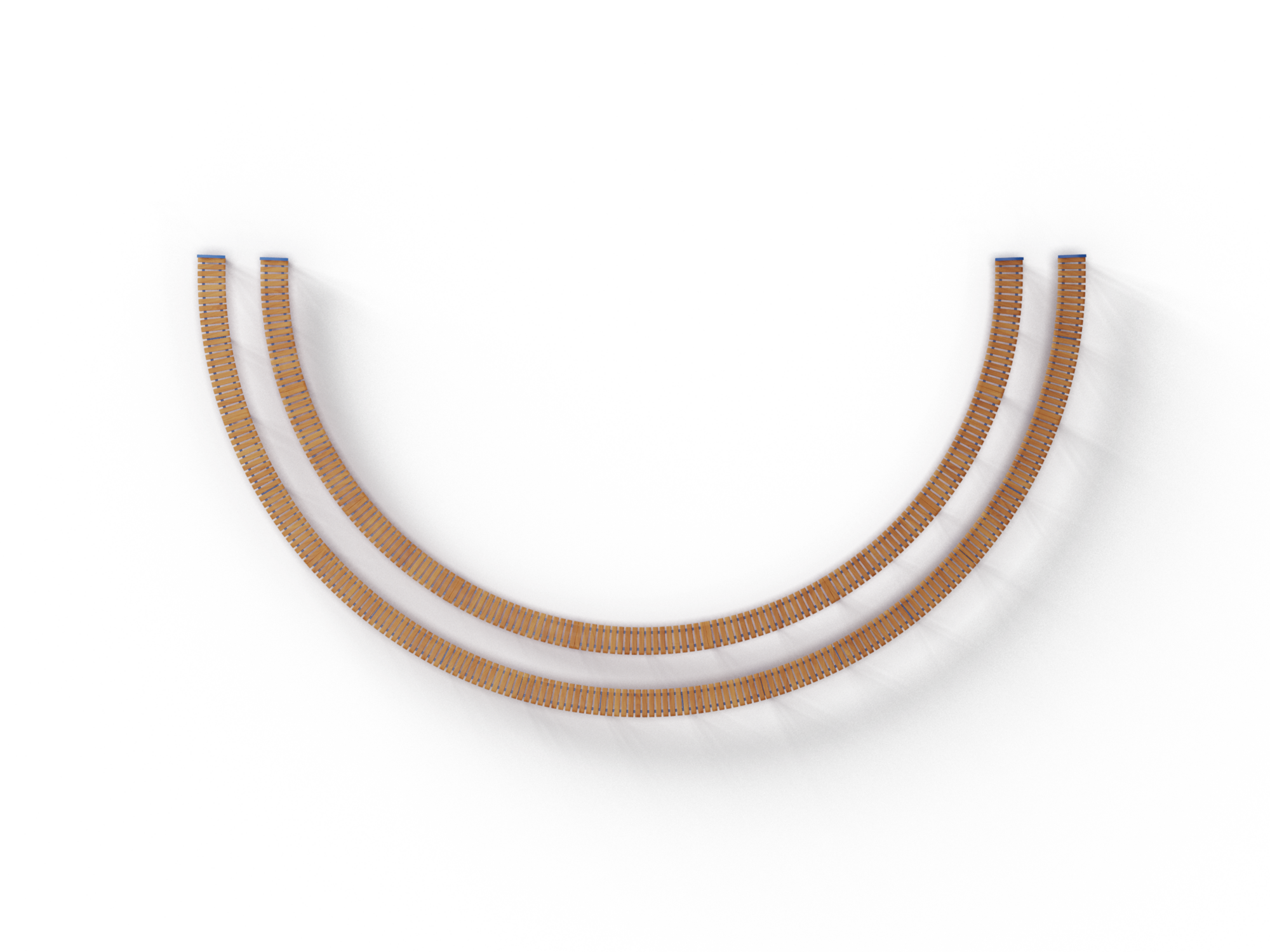 МФ 1.611 Скамья Амфитеатр полукруг