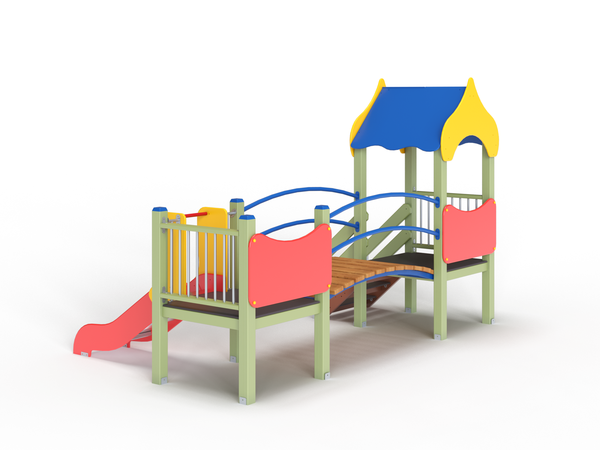 ДИК 2.091-ДЕРЕВО Детский игровой комплекс Н=700 мм