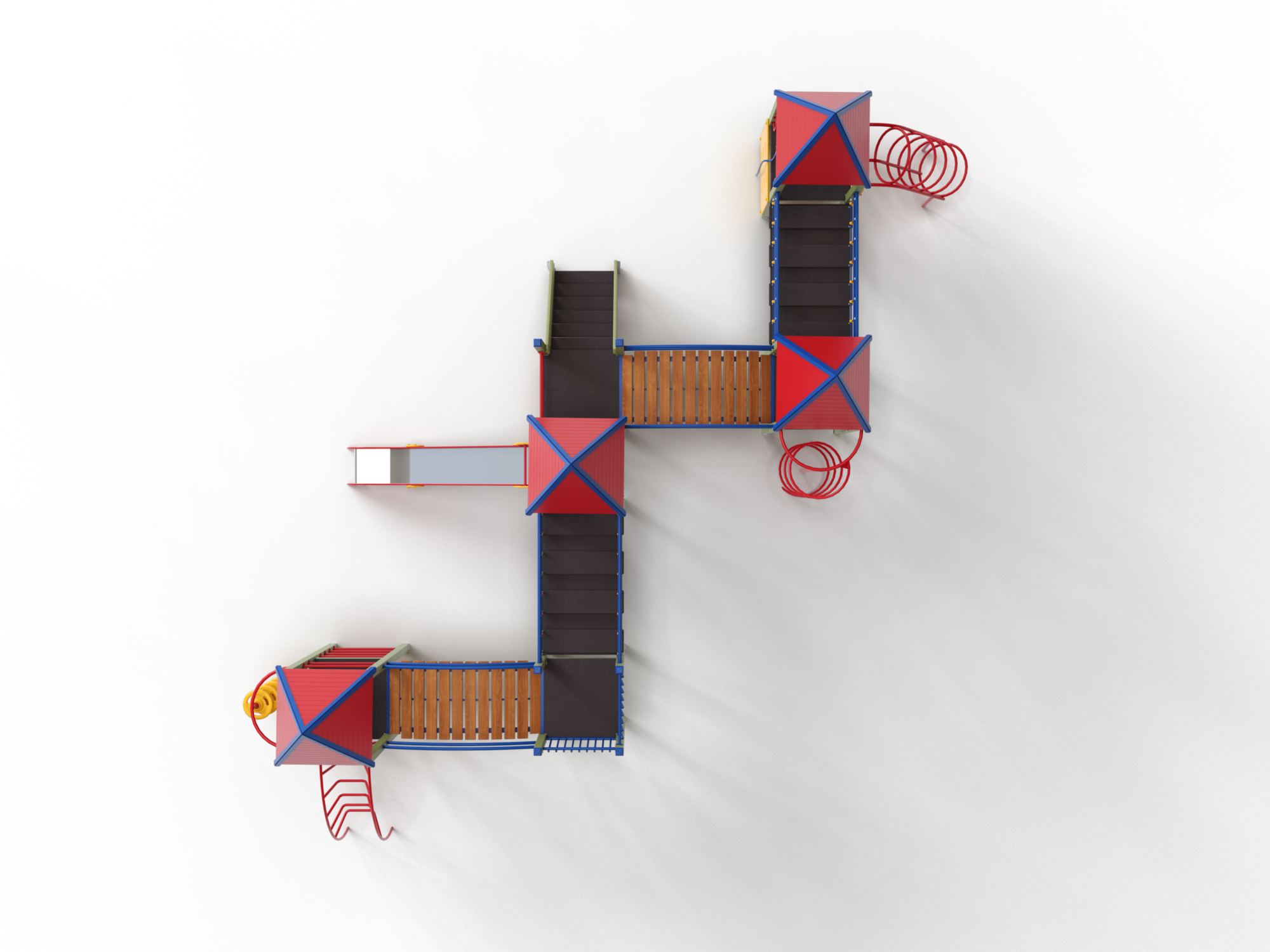 ДИК 4.16-ДЕРЕВО Детский игровой комплекс Н=1500 мм