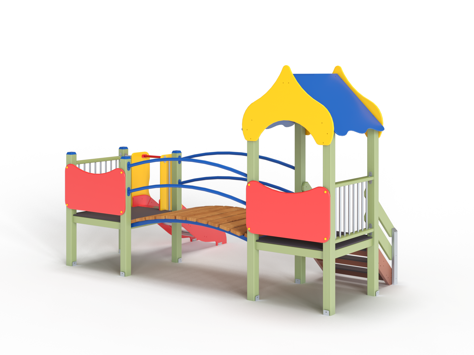 ДИК 2.091-ДЕРЕВО Детский игровой комплекс Н=700 мм