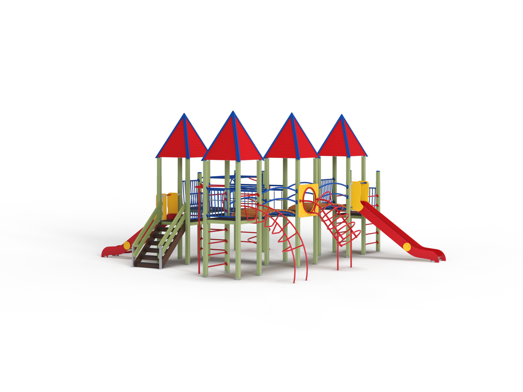 ДИК 4.171-ДЕРЕВО Детский игровой комплекс Н=1200 мм, 1500 мм