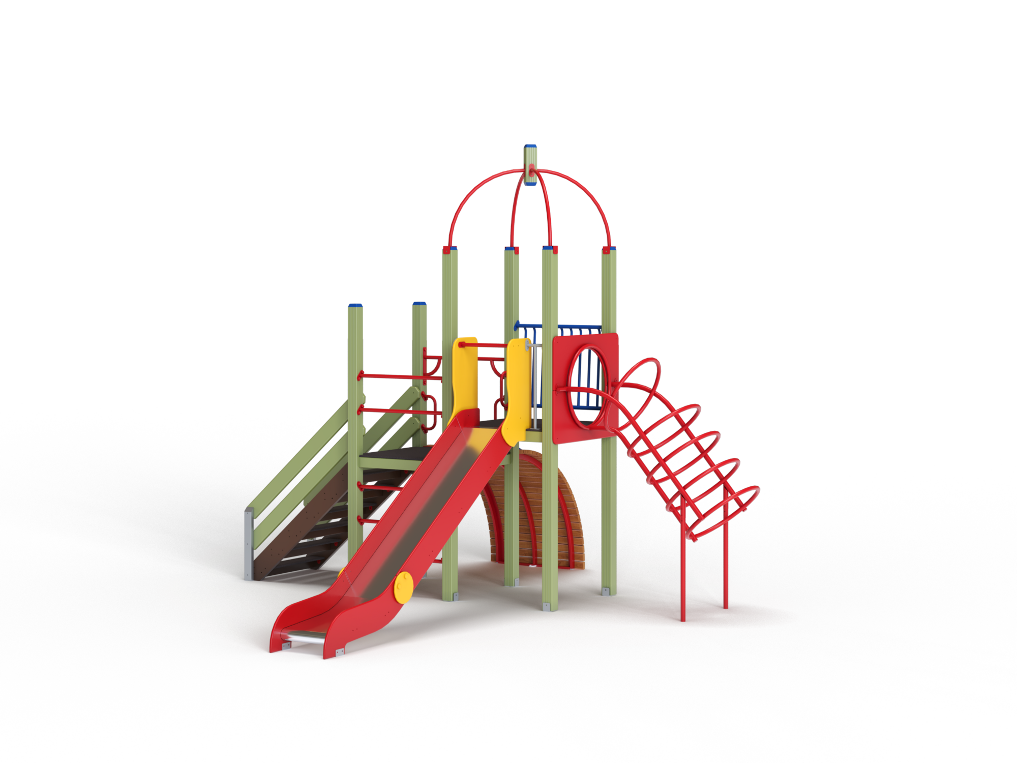 ДИК 1.226-ДЕРЕВО Детский игровой комплекс Н=1500