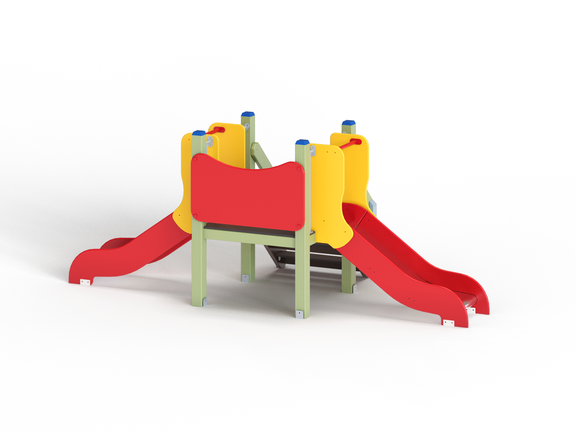 ДИО 5.02-ДЕРЕВО Горка мини двойная Н=700 мм