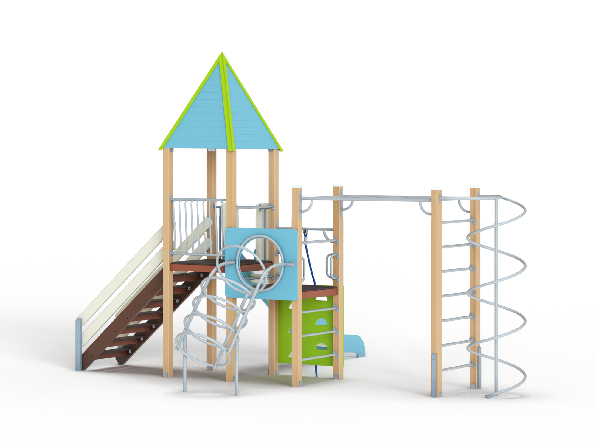 ДИК 1.252-ДПК Детский игровой комплекс Н=1500