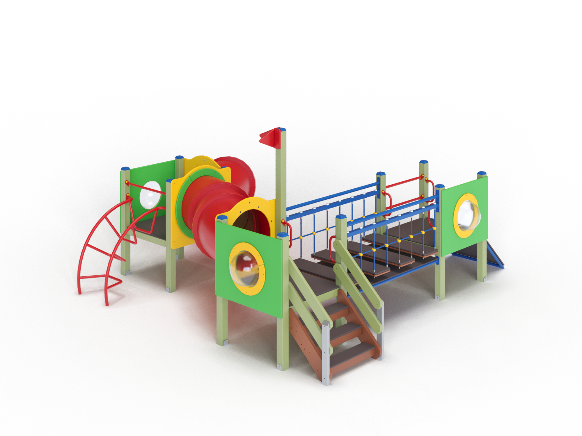 ДИК 3.19-ДЕРЕВО Детский игровой комплекс Н=700 мм