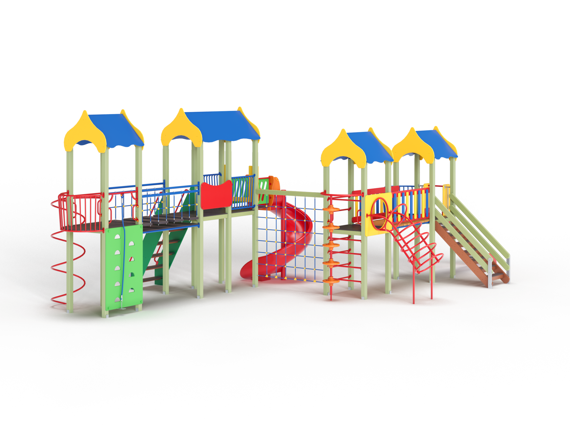 ДИК 4.125-ДЕРЕВО Детский игровой комплекс Н=1500 мм,1800 мм