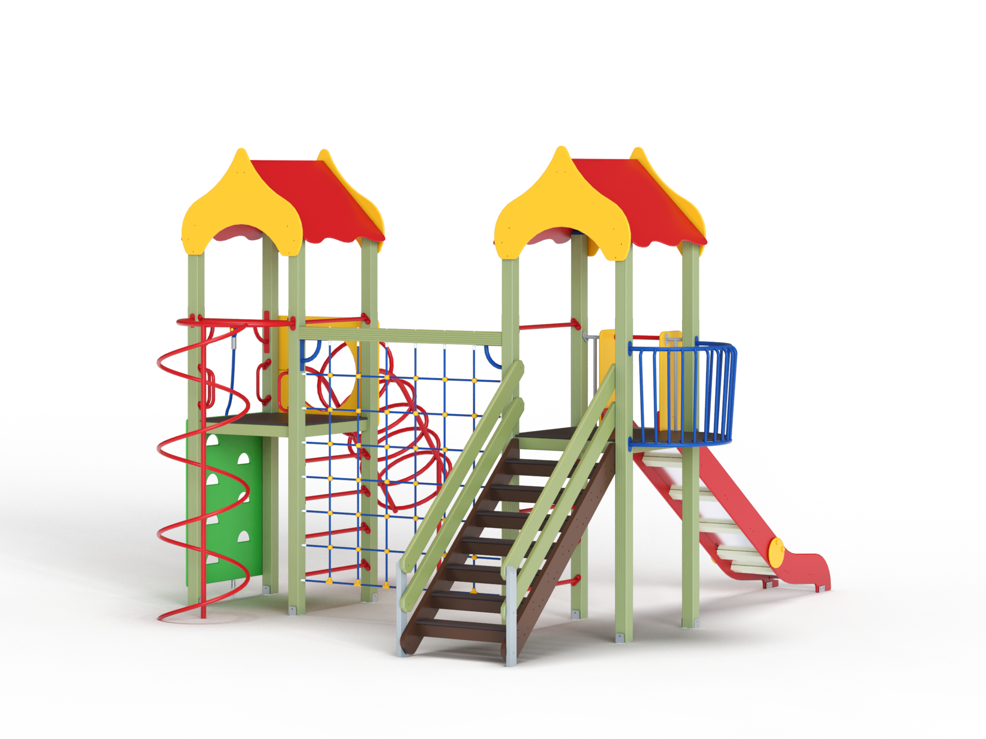 ДИК 2.101-ДЕРЕВО Детский игровой комплекс Н=1500 мм