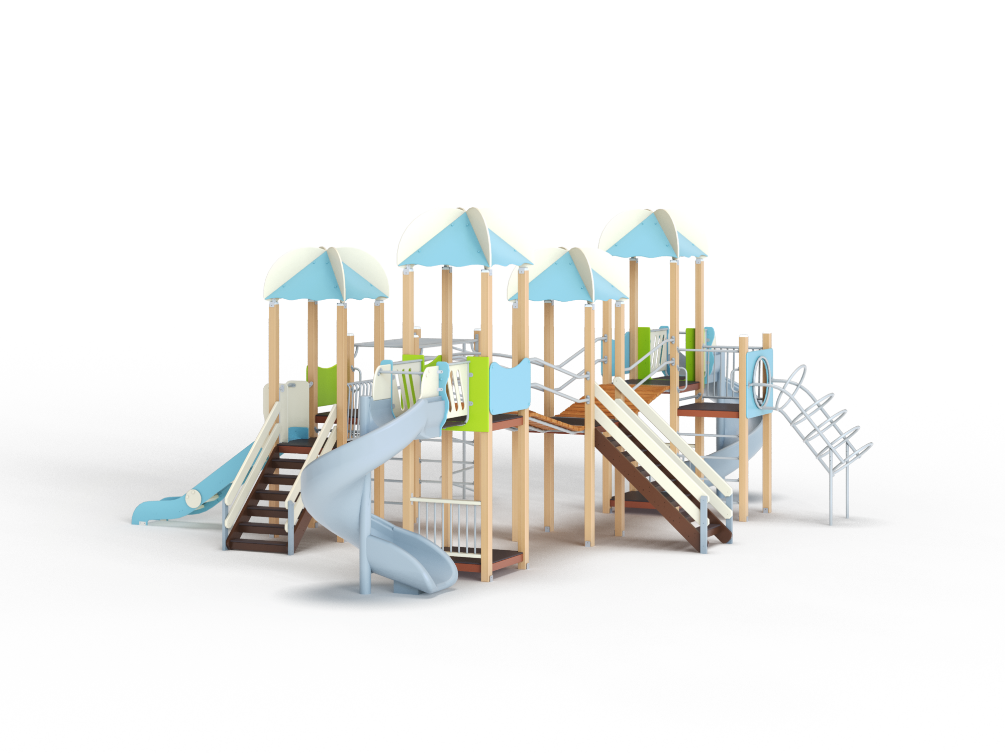 ДИК 4.177-ДПК Детский игровой комплекс Н=1200 мм, 1500 мм, 1800 мм