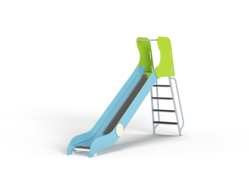 ДИО 5.033 Горка с металлическими  перилами H=1500