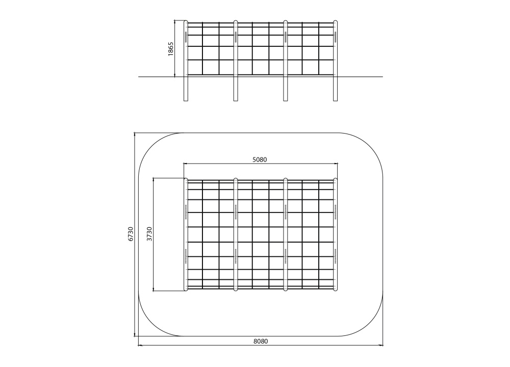 УК 7.911.01 Флекс гимнастический туннель нерж