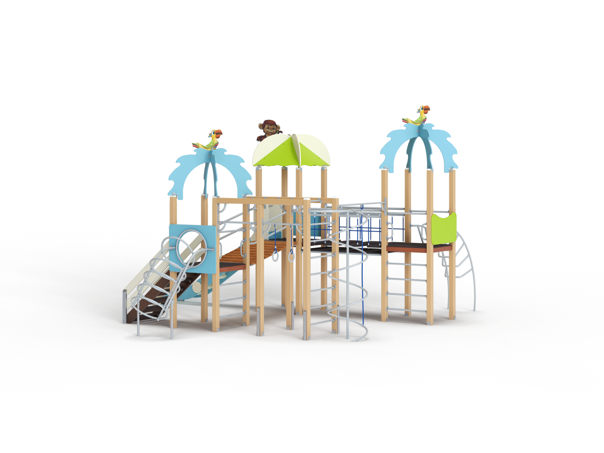 ДИК 3.215-ДПК Детский игровой комплекс Н=1500 мм