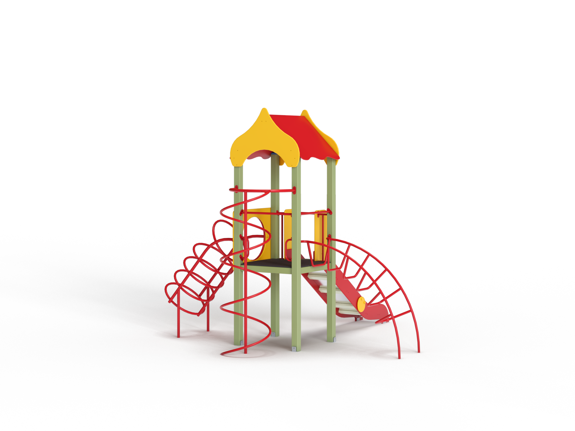 ДИК 1.011-ДЕРЕВО Детский игровой комплекс Н=1200