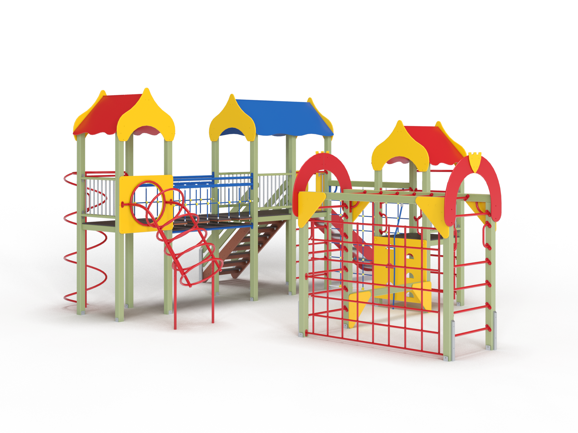 ДИК 3.18-ДЕРЕВО Детский игровой комплекс Н=1500 мм