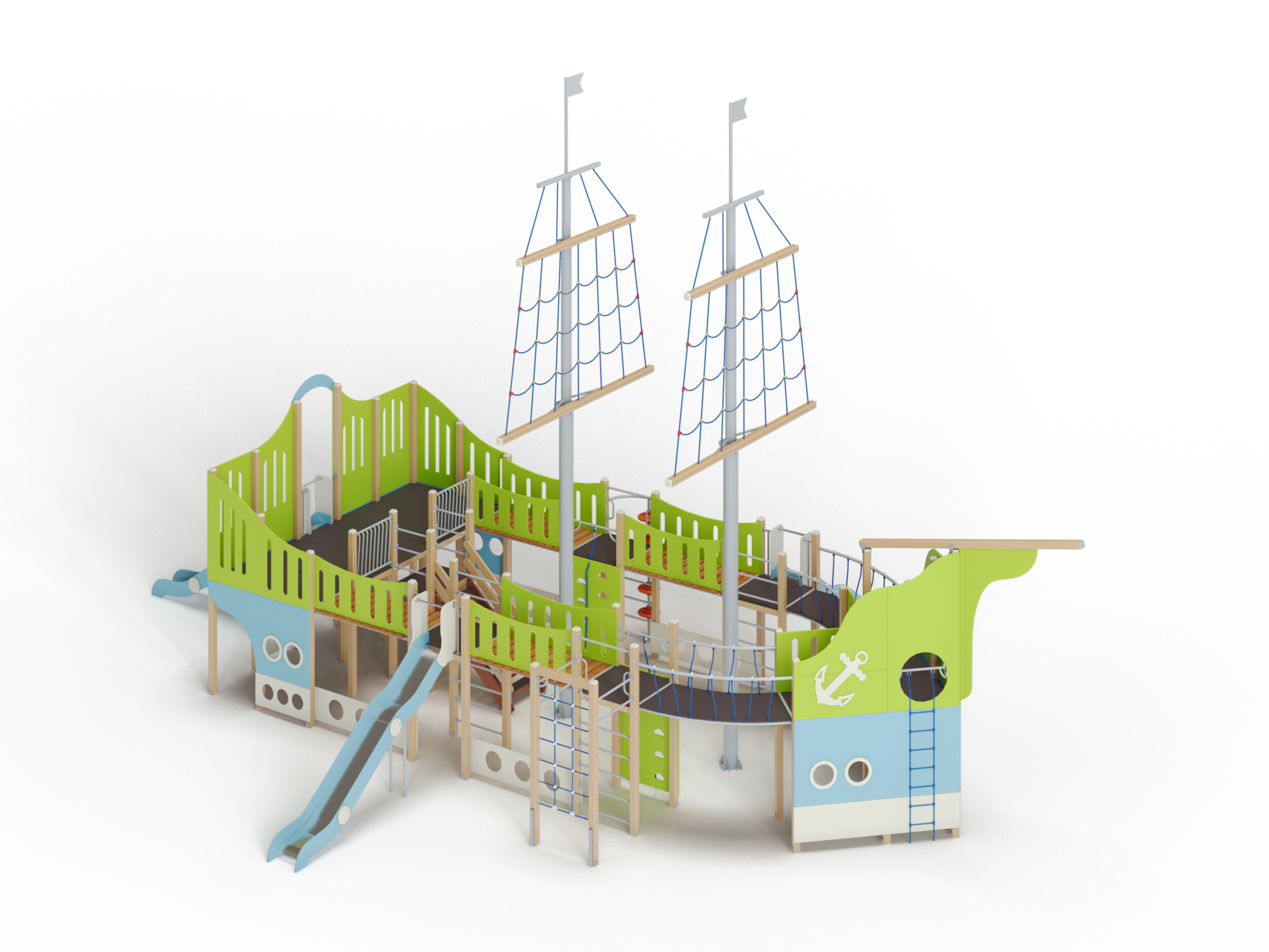 ДИК 7.042-ДЕРЕВО Детский игровой комплекс Н=1800 мм