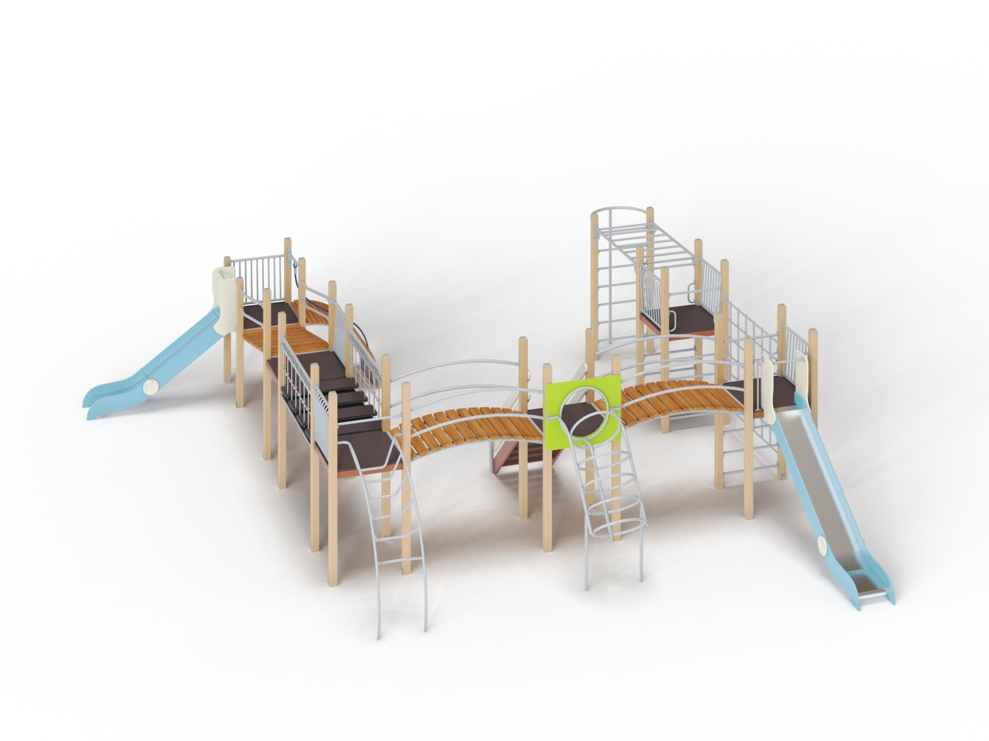 ДИК 5.01-ДПК Детский игровой комплекс Н=1200, 1500