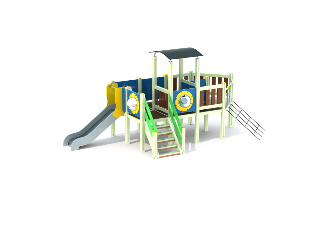 МФ 4.095 Кораблик с горкой