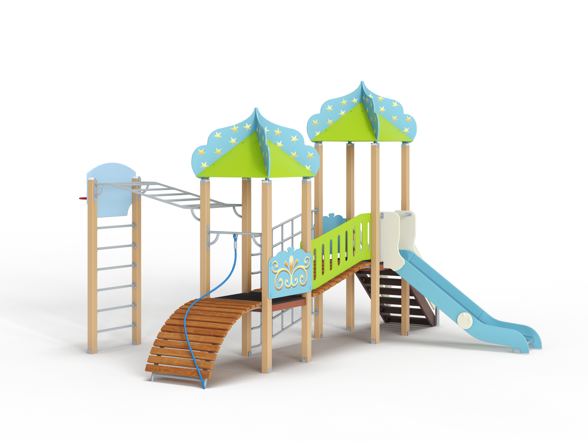 ДИК 2.23-ДПК Детский игровой комплекс Н=1200 мм