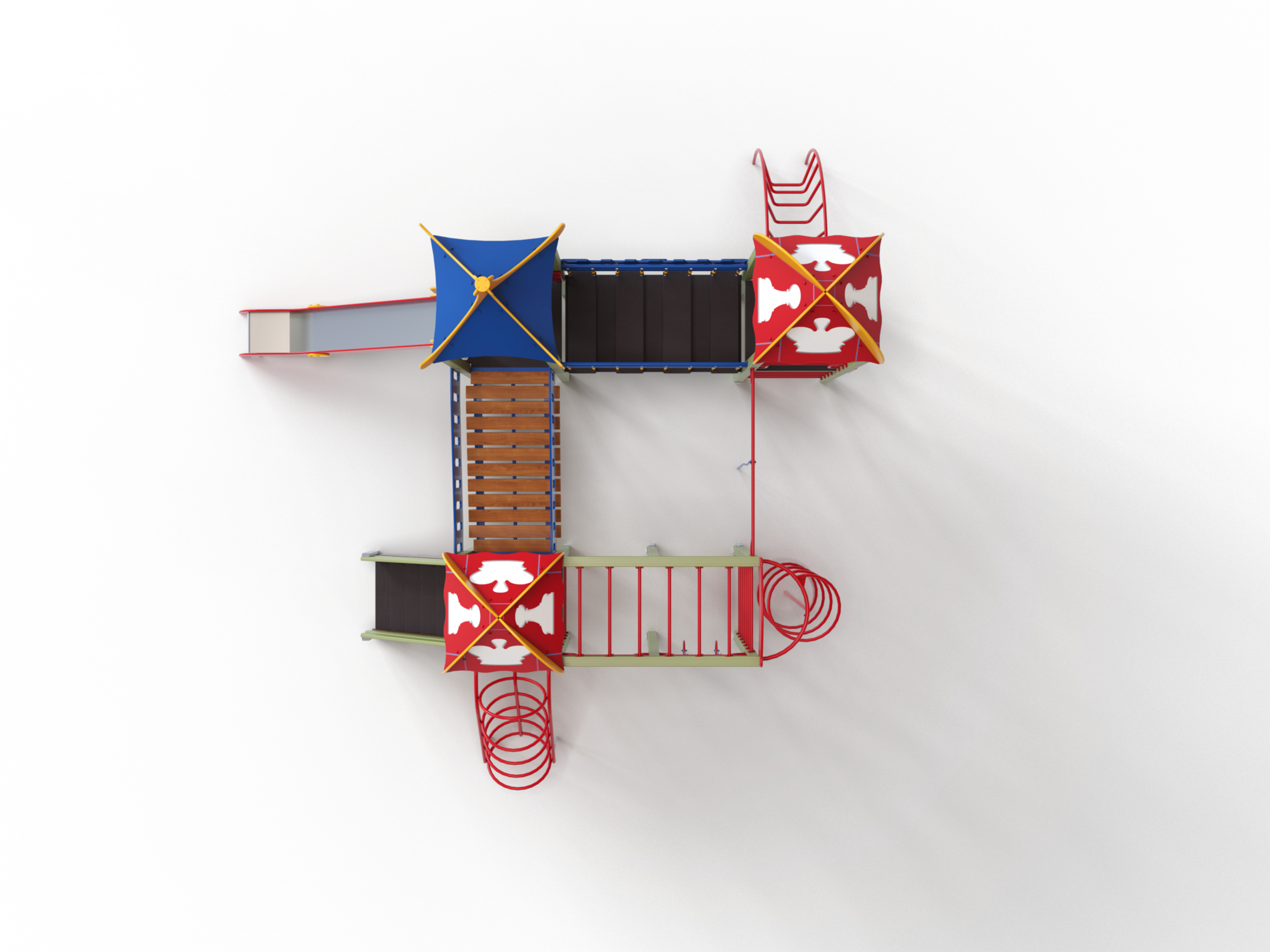 ДИК 3.214-ДЕРЕВО Детский игровой комплекс Н=1500 мм