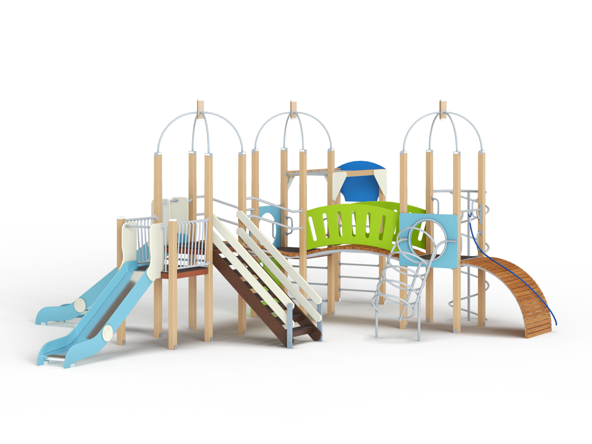 ДИК 3.167-ДПК Детский игровой комплекс Н=1200,1500 мм