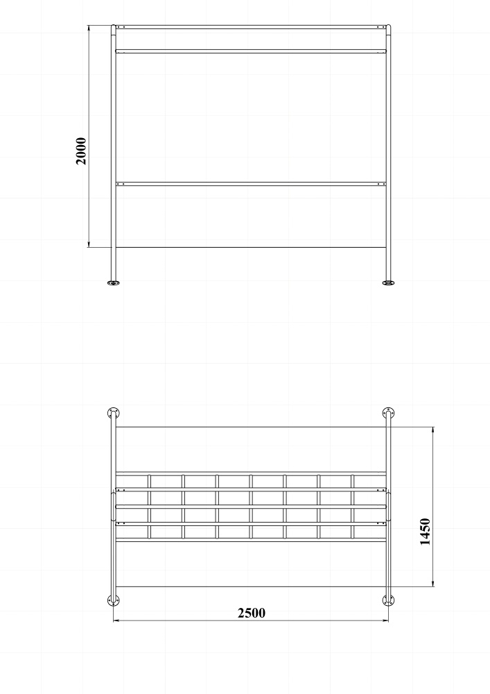 МФ 6.01 Стойка для сушки ковров