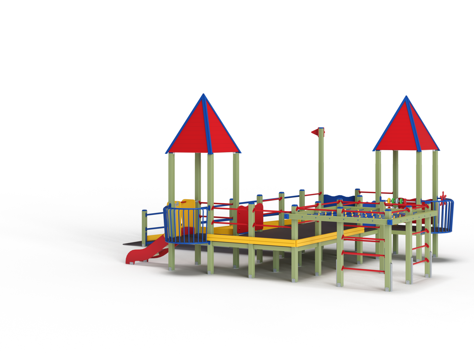 ДИК 3.22-ДЕРЕВО Детский игровой комплекс Н=700 мм