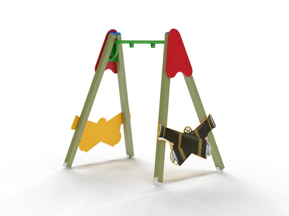 ДИО 1.083 Качели (подвесы в комплект не входит)