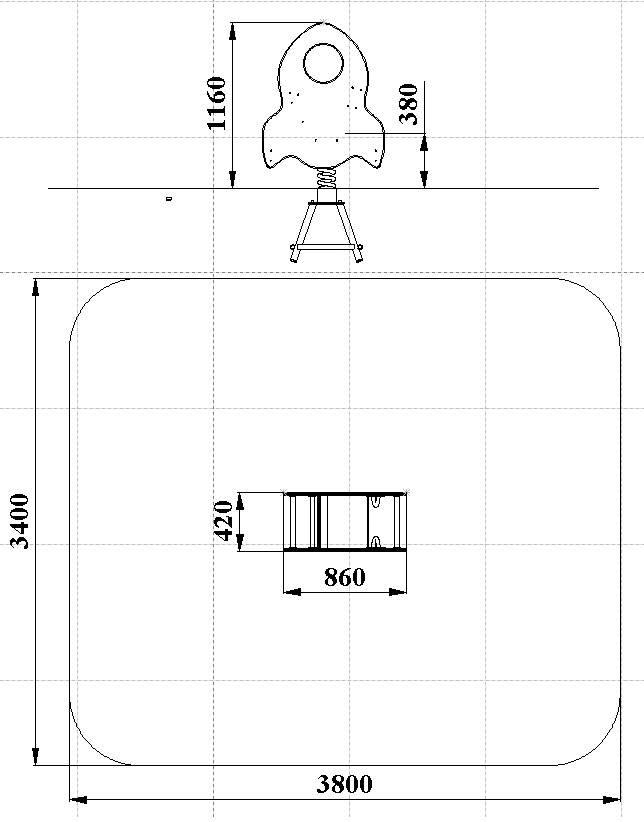 ДИО 4.35 Качалка на пружине