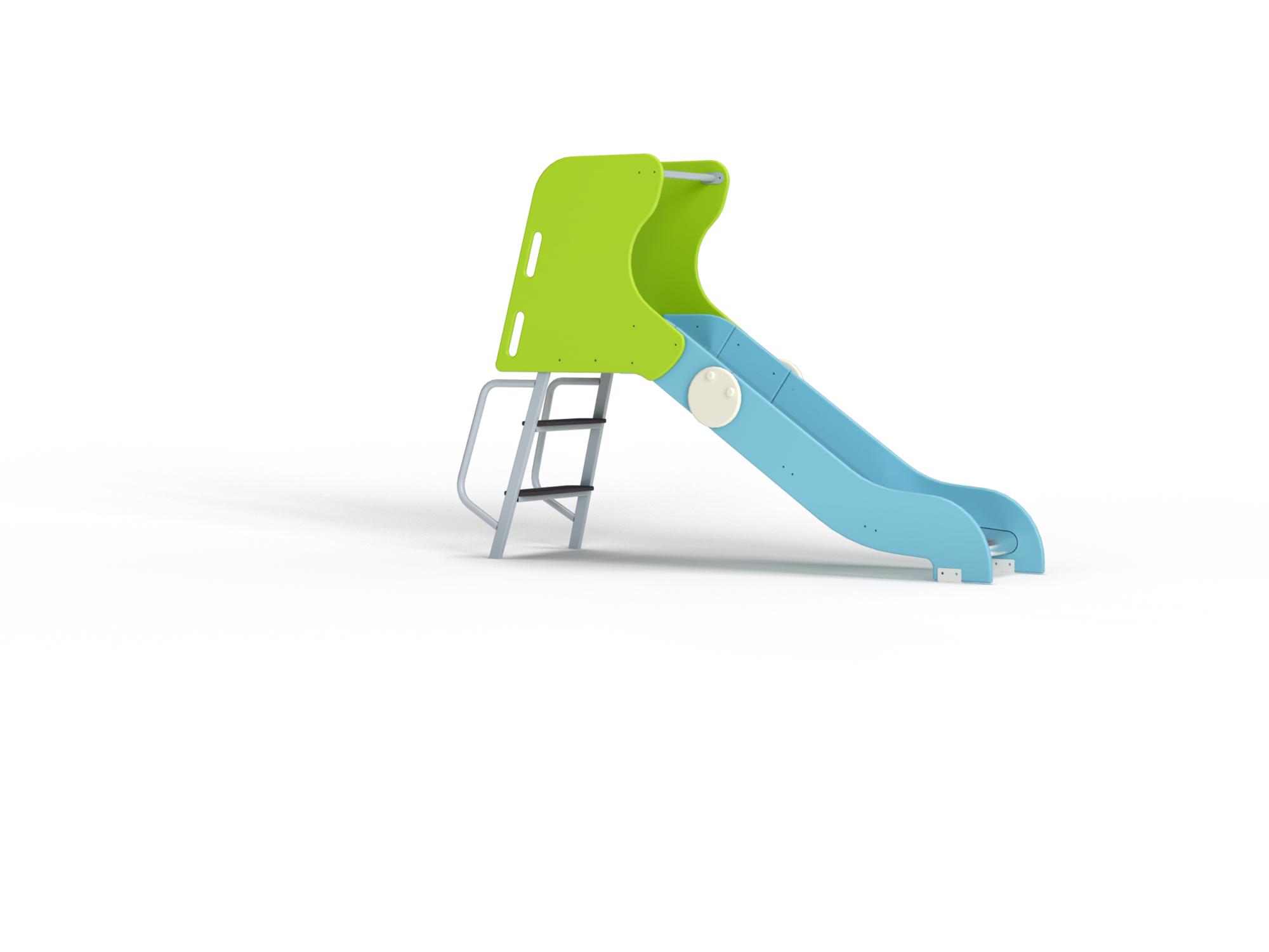 ДИО 5.031 Горка с металлическими перилами H=900