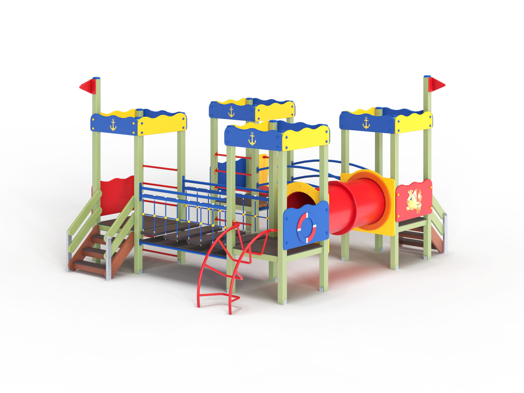 ДИК 4.06-ДЕРЕВО Детский игровой комплекс Н=700 мм