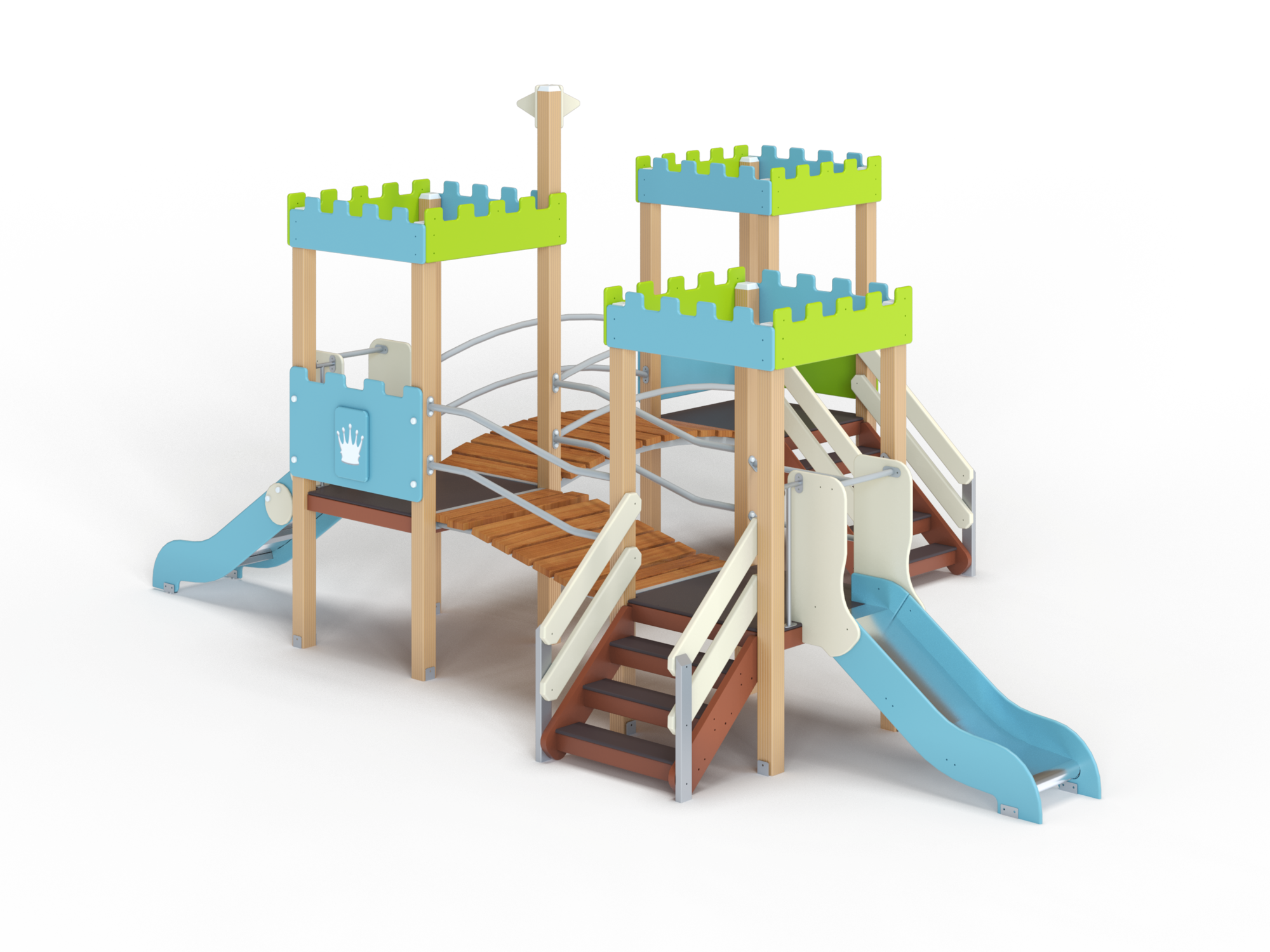 ДИК 3.175-ДПК Детский игровой комплекс Н=900 мм, Н=700 мм