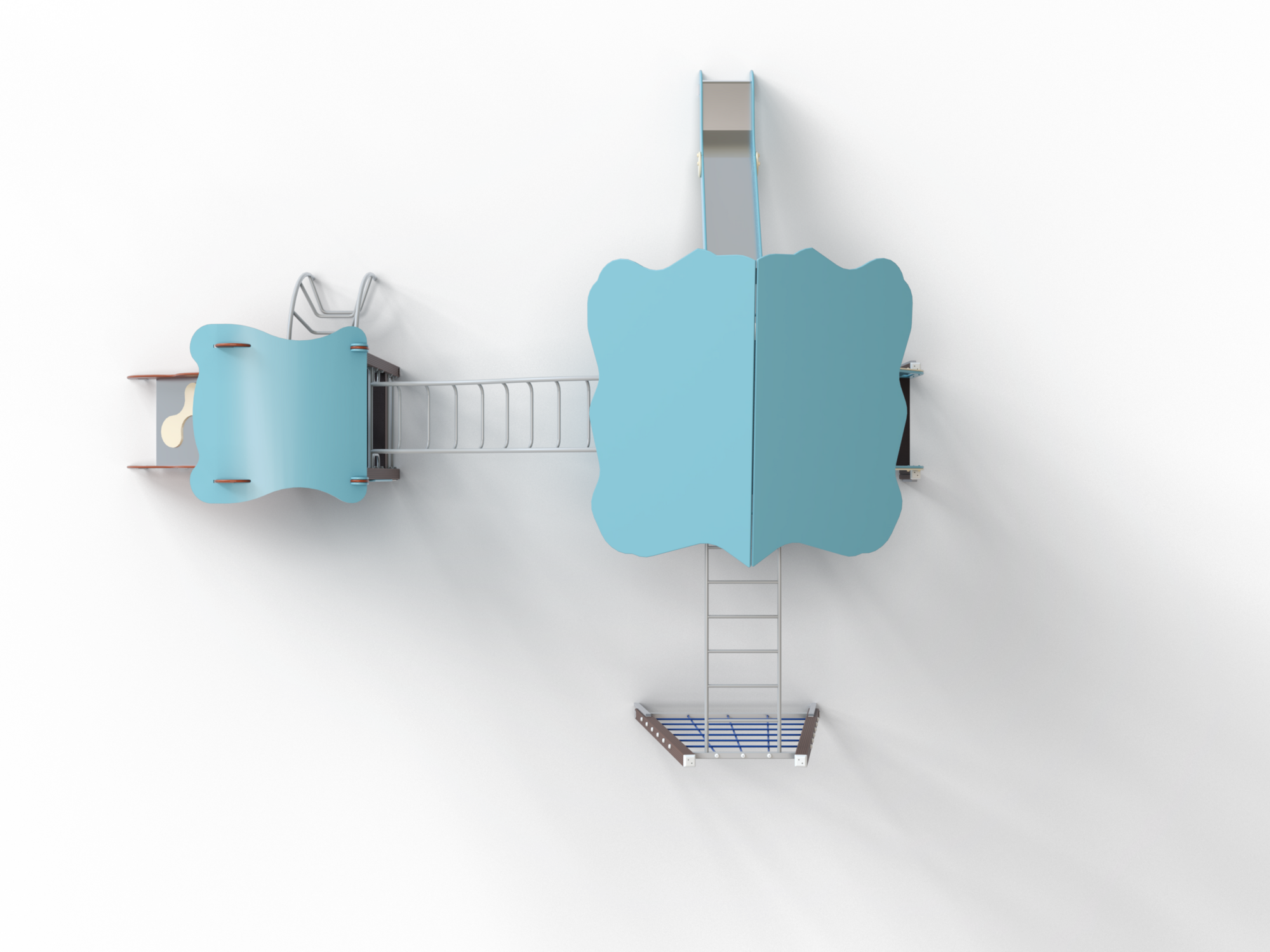 ДИК 2.25-ДПК Детский игровой комплекс Н=1500 мм