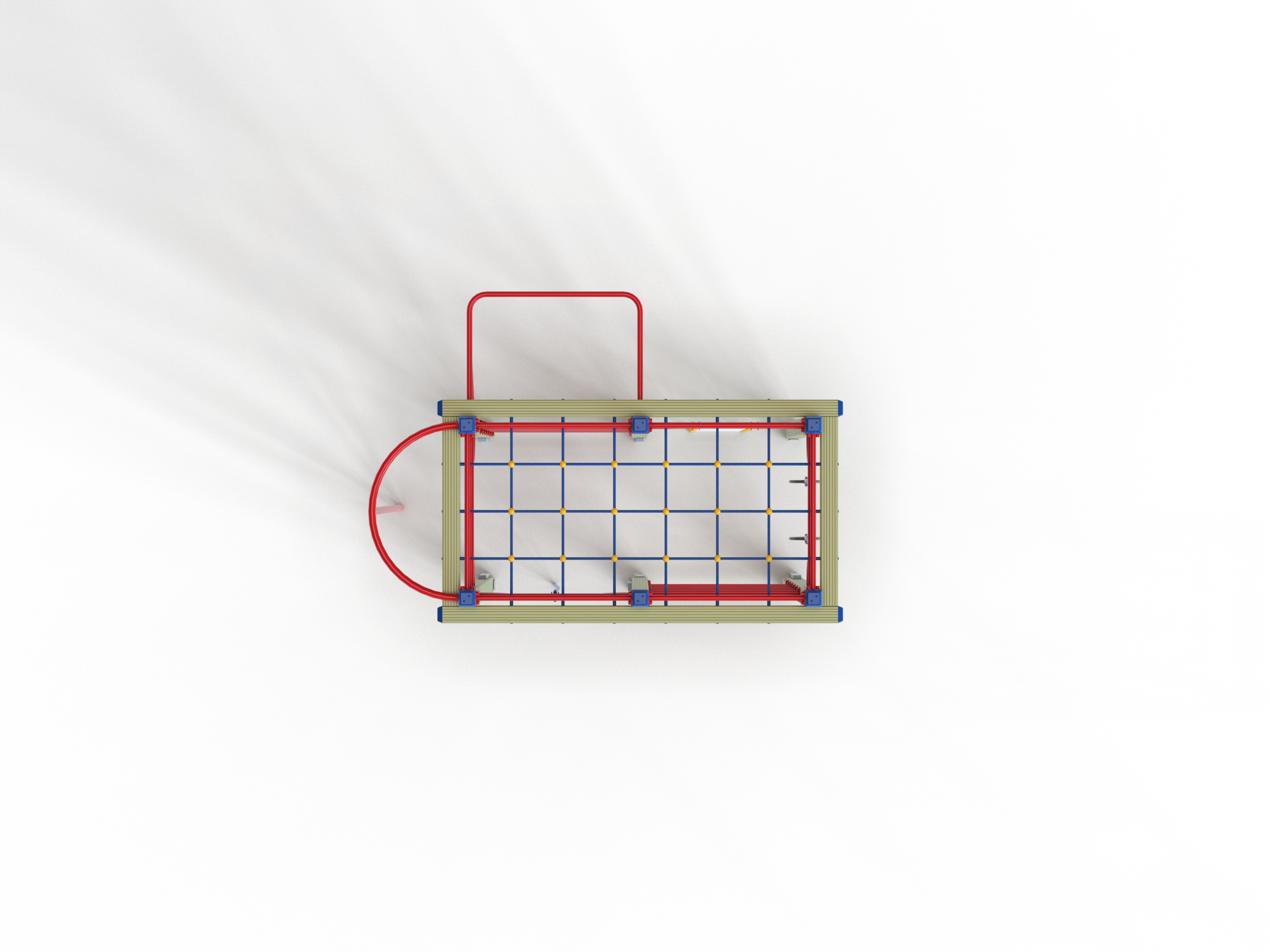 СО 1.30 Спортивный комплекс Шведская стенка с шестом 