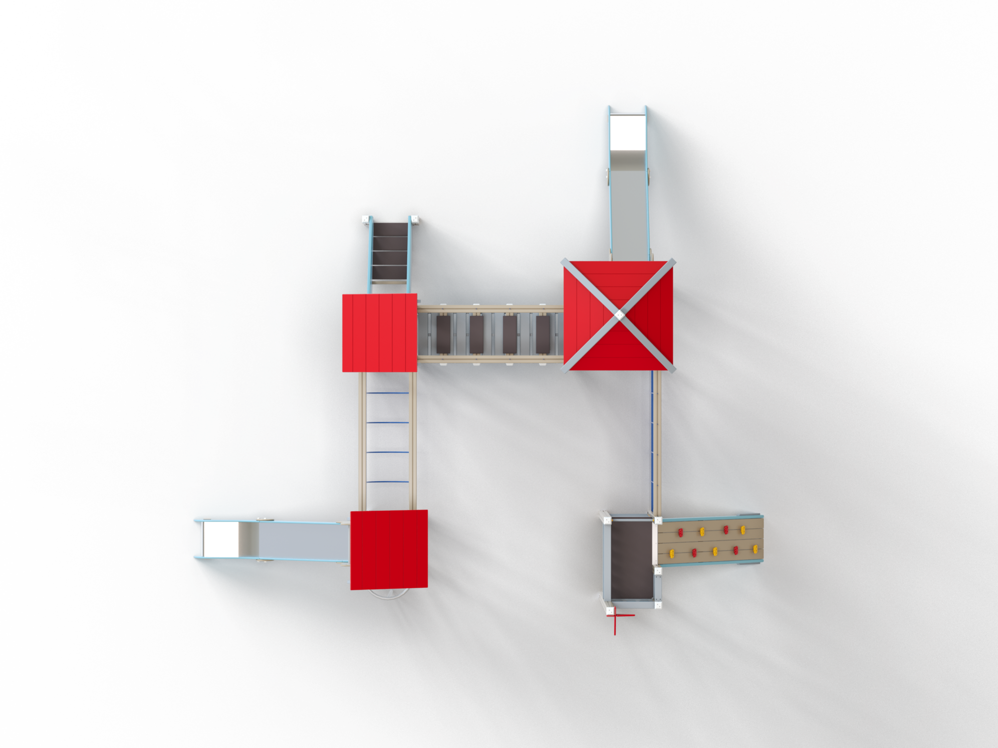 ДИК 4.30 Детский игровой комплекс Н=1200, 1500 мм