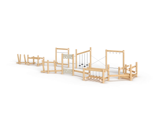 ДП 3.19-К Комплекс испытание на ловкость на бревнах