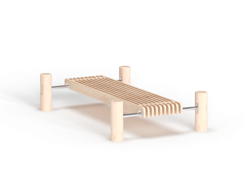 ДП 7.385-К Комплекс универсальный на бревнах