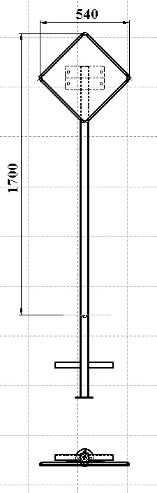 ДОУ 6.06 Знак Главная дорога (2.1)