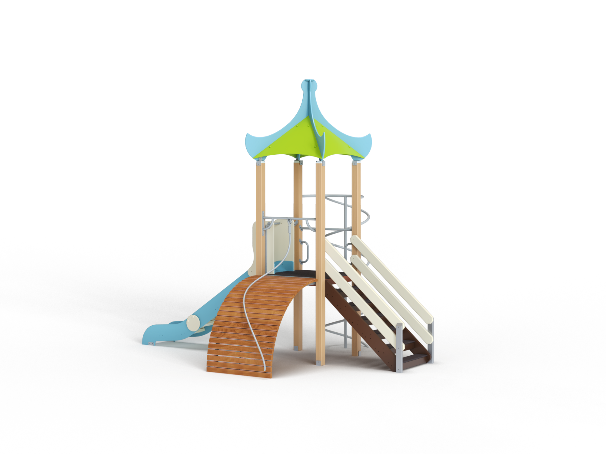 ДИК 1.015-ДПК Детский игровой комплекс  Н=1200