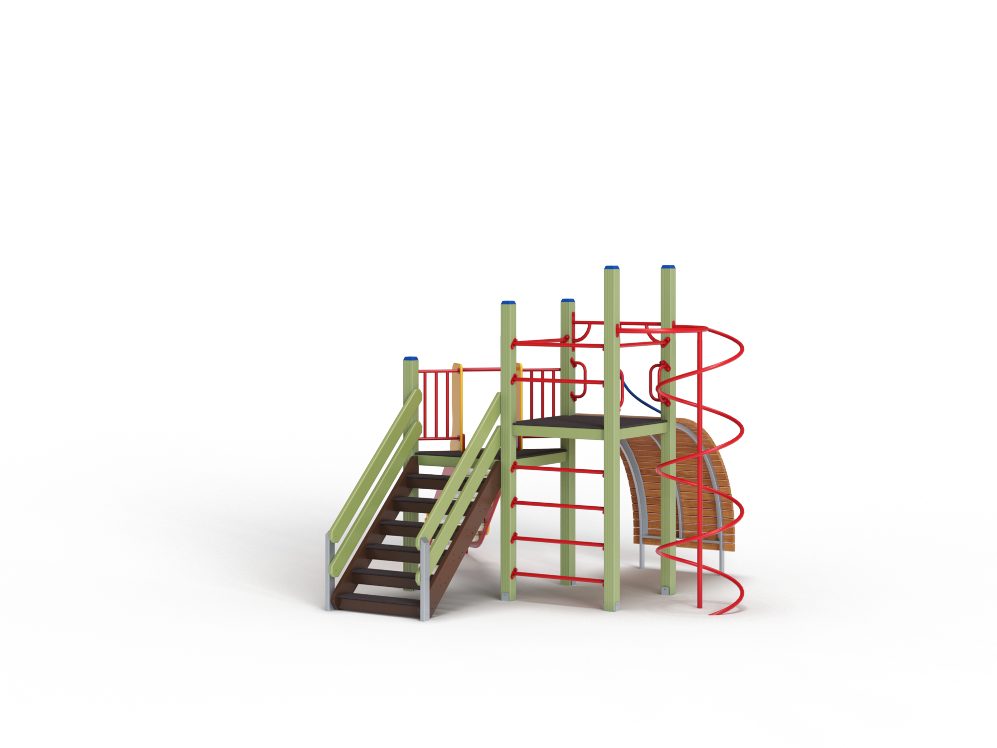 ДИК 2.171-ДЕРЕВО Детский игровой комплекс Н=1200 мм