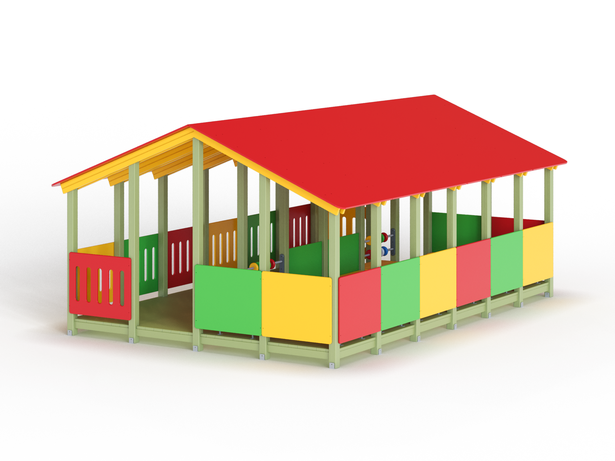 МФ 5.19-ДЕРЕВО Веранда деревянная