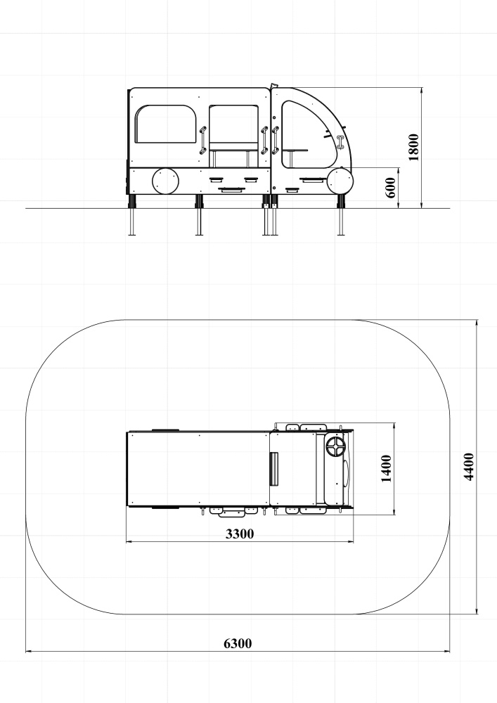 МФ 4.027 Автобус Граффити 
