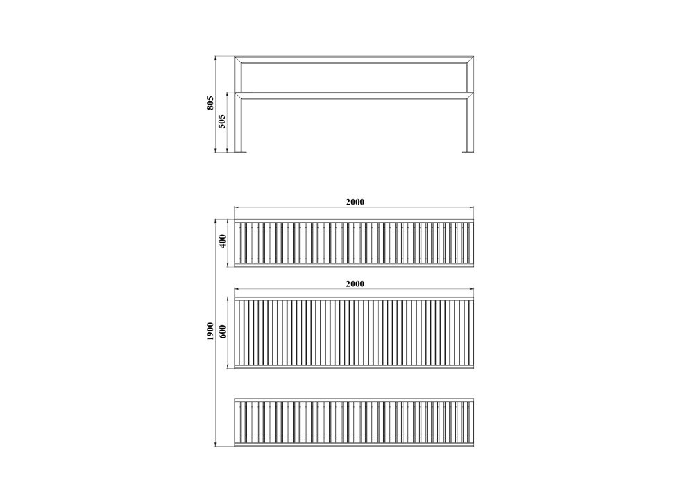 МФ 2.401.21 Стол со скамейками 1 ДПК