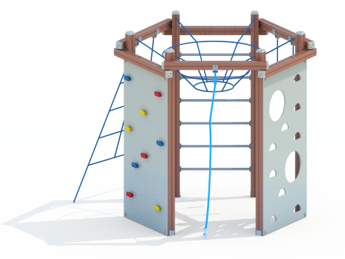 СО 1.11 Спортивный комплексс шестигранный