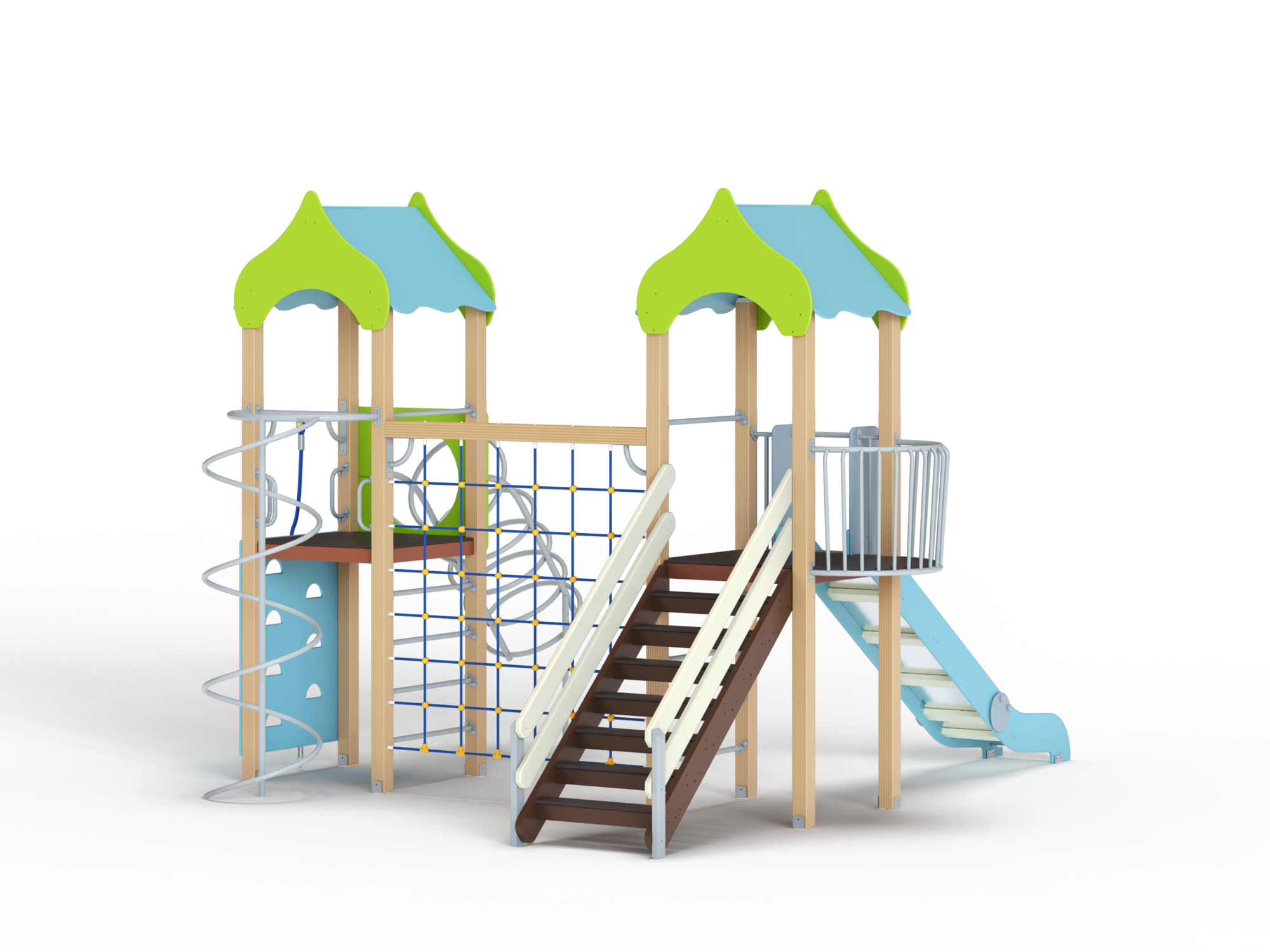 ДИК 2.101-ДПК Детский игровой комплекс Н=1500 мм