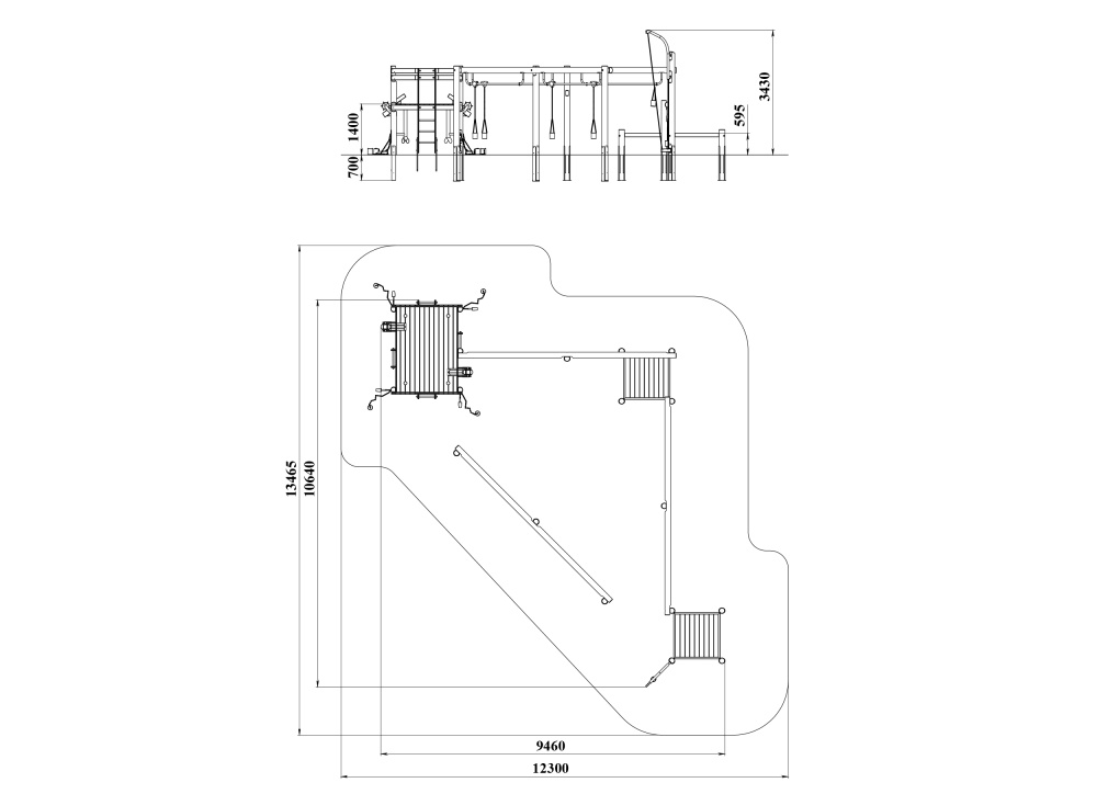 ДОУ 7.301-К Комплекс для игры с песком