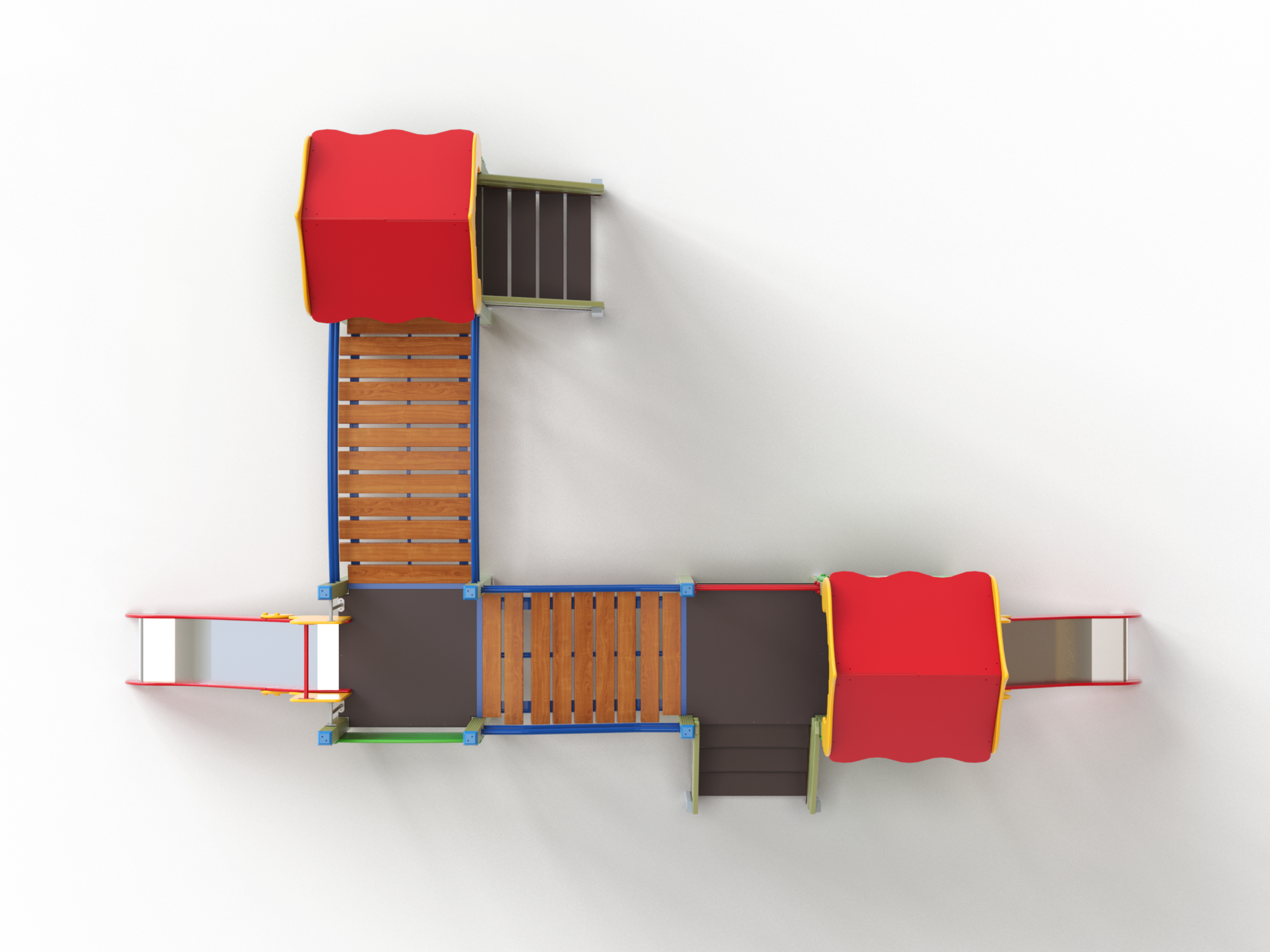 ДИК 3.174-ДЕРЕВО Детский игровой комплекс Н=900 мм, Н=700 мм