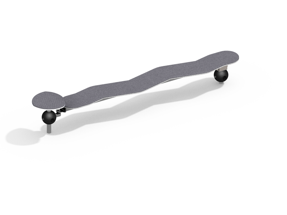 ДИО 3.34.11 Качалка на шарнире Змейка цинк