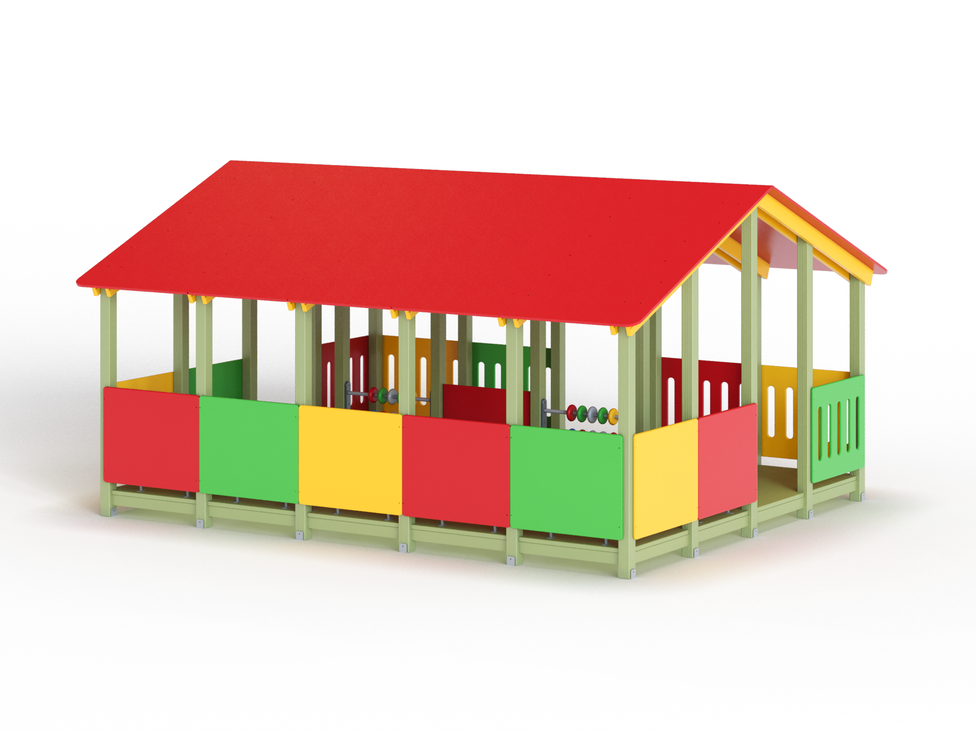 МФ 5.192-ДЕРЕВО Веранда деревянная 5х4