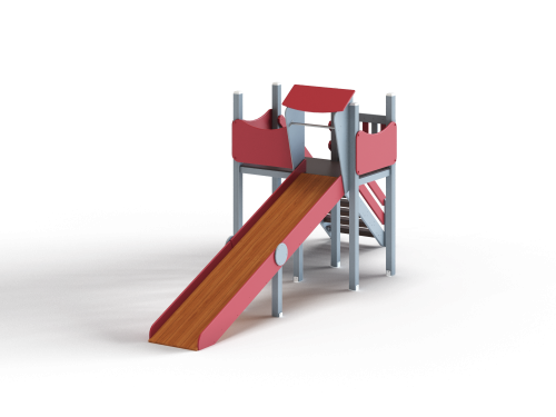 ДИО 5.15-ДЕРЕВО Зимняя горка Н=1500 