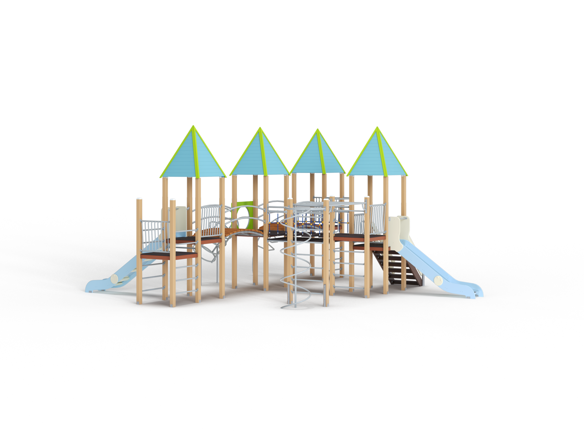 ДИК 4.171-ДПК Детский игровой комплекс Н=1200 мм, 1500 мм